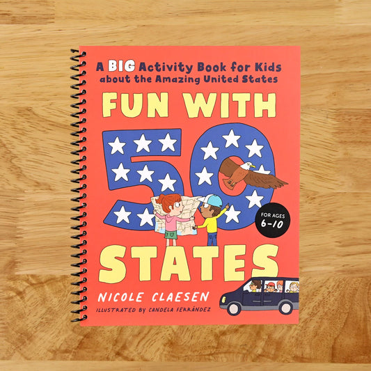 Fun with 50 States: A Big Activity Book for Kids about the Amazing United States
