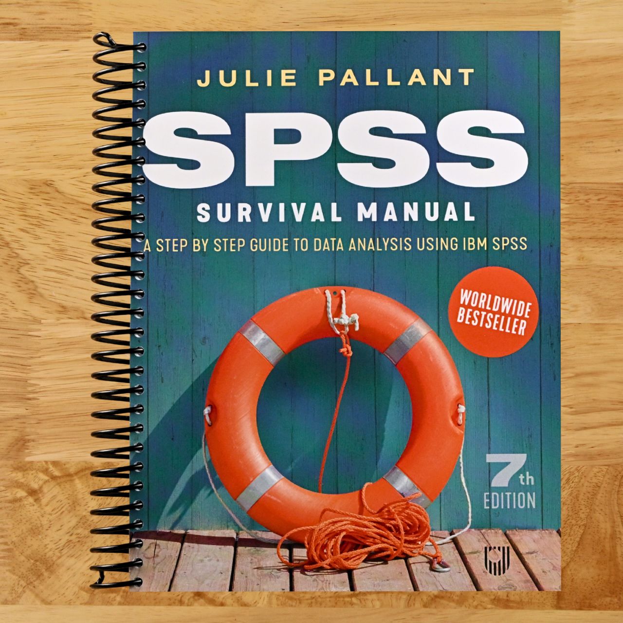 SPSS Survival Manual: A Step by Step Guide to Data Analysis Using IBM SPSS (Spiral bound) Happy Coil spiral bound book