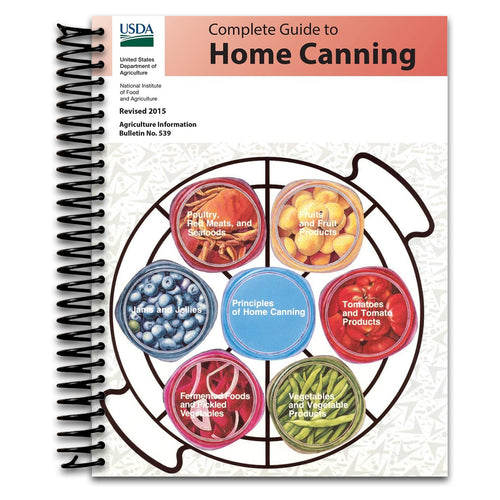 Complete Guide to Home Canning: Revised 2015 (Spiral bound) Happy Coil spiral bound book