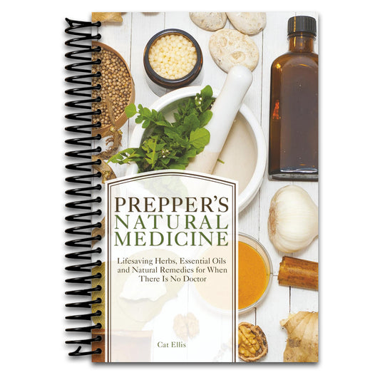Prepper's Natural Medicine: Life-Saving Herbs, Essential Oils and Natural Remedies for When There is No Doctor   (Spiral bound)