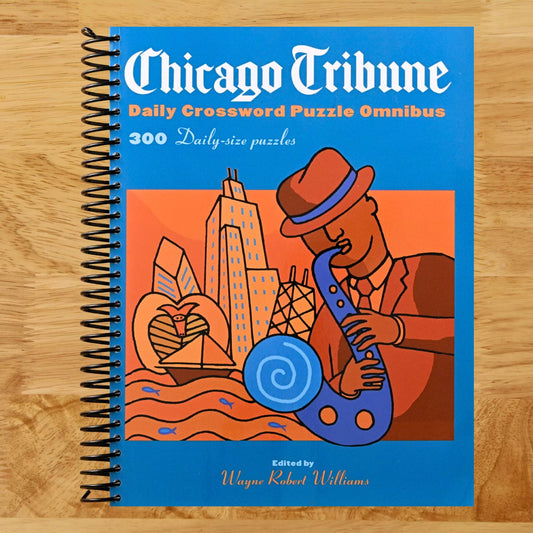 Chicago Tribune Daily Crossword Omnibus (Spiral bound) Happy Coil spiral bound book