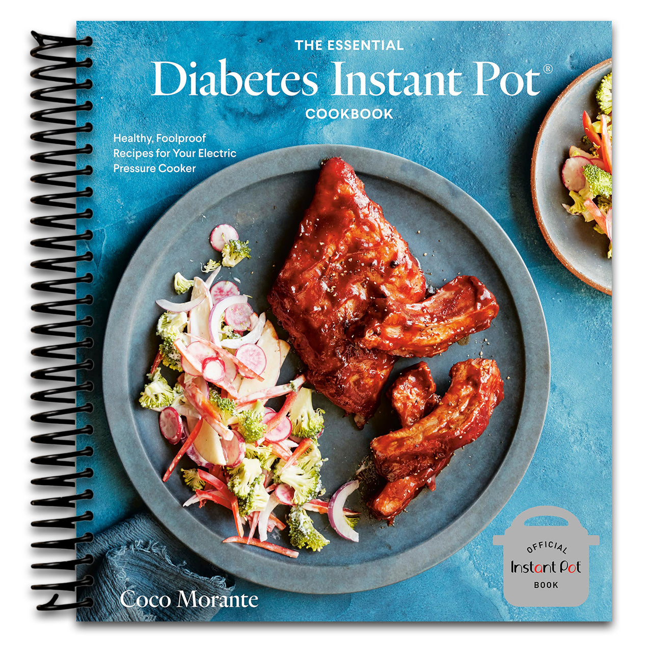 The Essential Diabetes Instant Pot Cookbook: Healthy, Foolproof Recipes for Your Electric Pressure Cooker (Spiral bound) Happy Coil spiral bound book