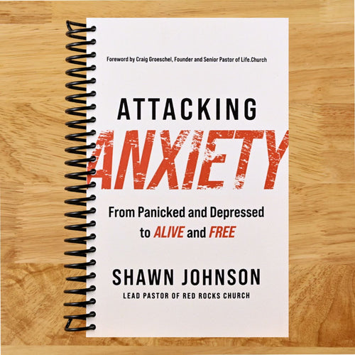 Attacking Anxiety: From Panicked and Depressed to Alive and Free (Spiral bound) Happy Coil spiral bound book