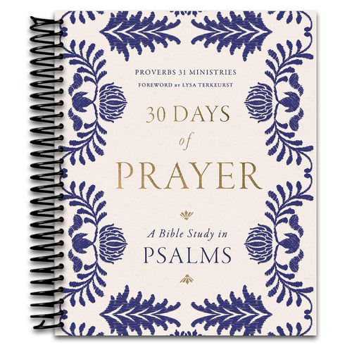 30 Days of Prayer: A Bible Study in Psalms (Proverbs 31 Ministries) (Spiral bound) Happy Coil spiral bound book