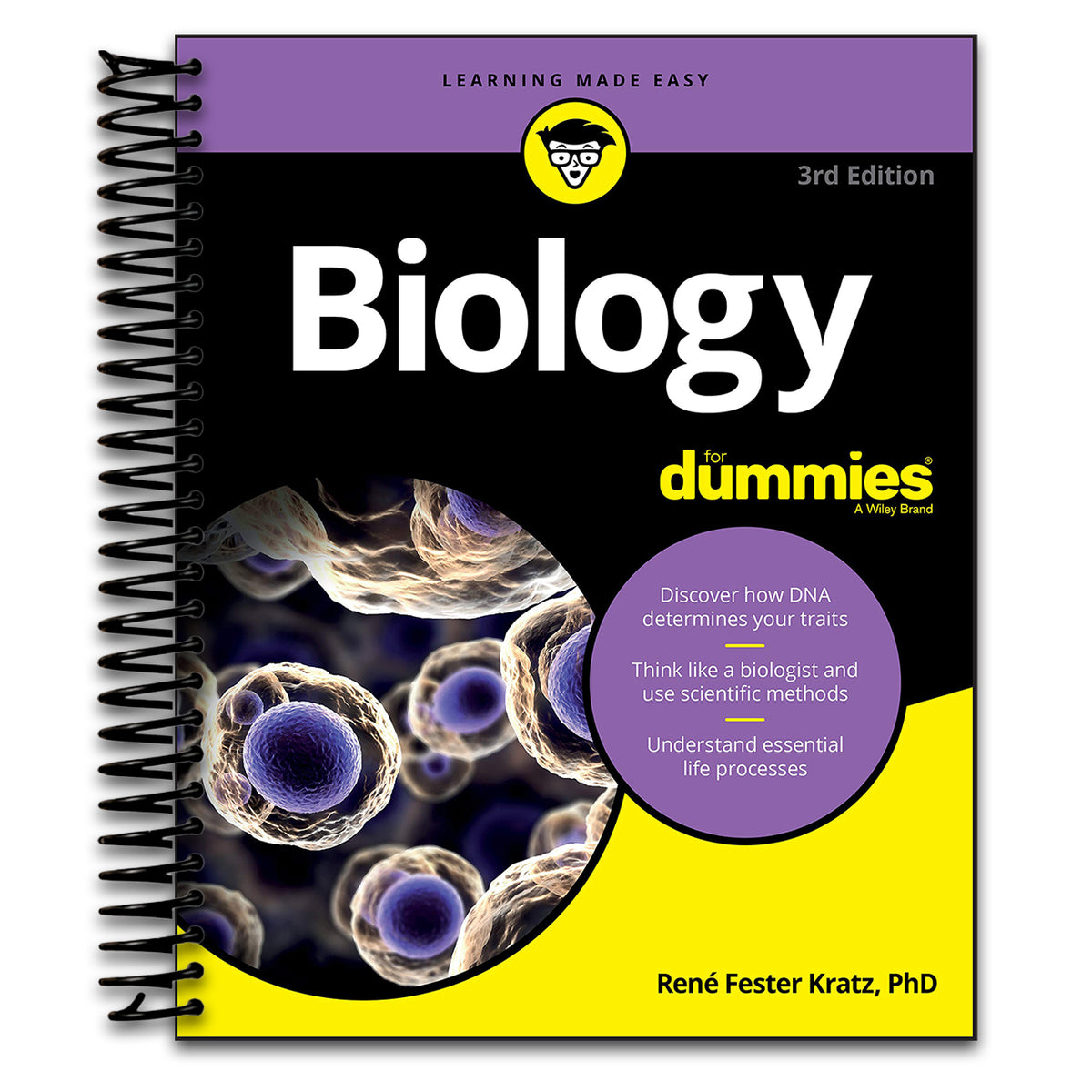 Biology For Dummies (For Dummies (Lifestyle)) (Spiral bound) Happy Coil spiral bound book