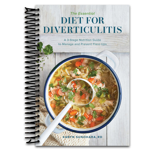 The Essential Diet for Diverticulitis: A 3-Stage Nutrition Guide to Manage and Prevent Flare-Ups   (Spiral bound)