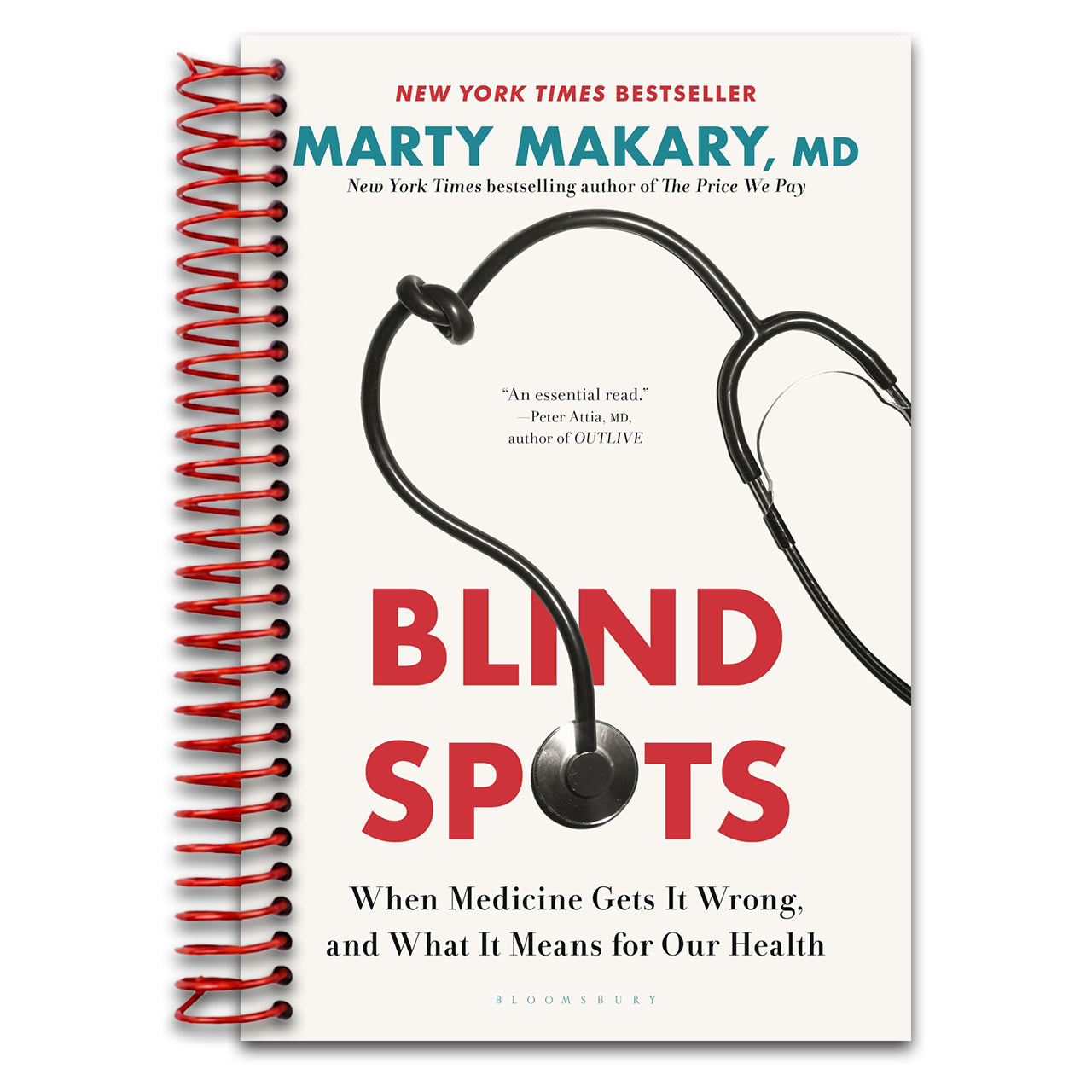 Blind Spots: When Medicine Gets It Wrong, and What It Means for Our Health (Spiral bound) Happy Coil spiral bound book