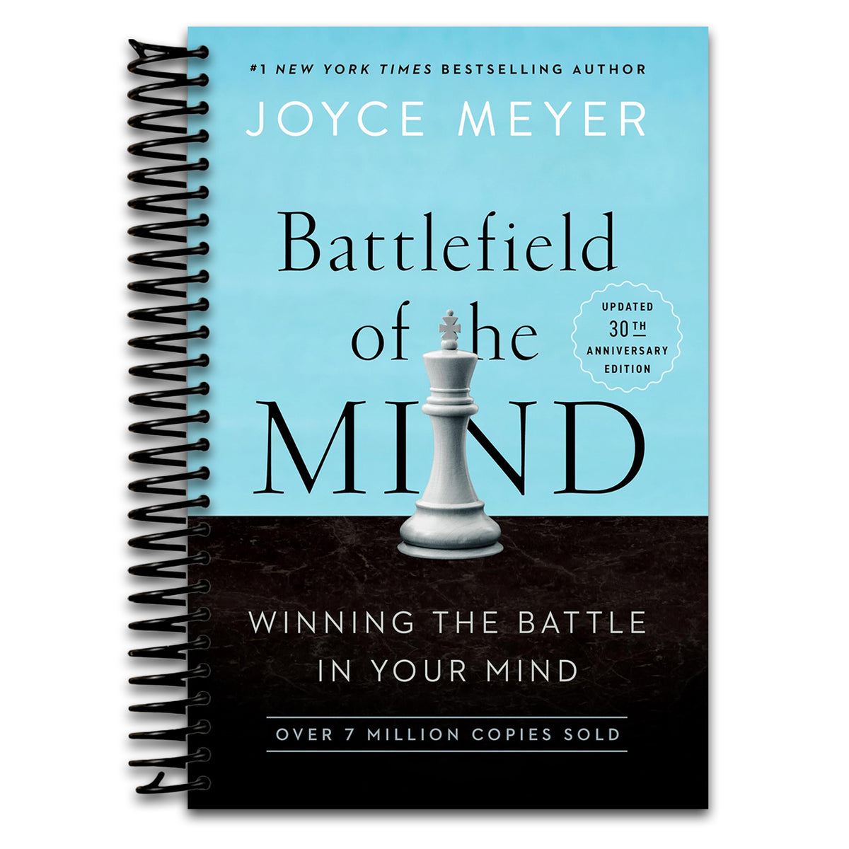 Battlefield of the Mind (30th Anniversary Edition): Winning the Battle in Your Mind (Spiral bound) Happy Coil spiral bound book