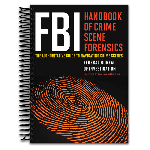 FBI Handbook of Crime Scene Forensics: The Authoritative Guide to Navigating Crime Scenes (Spiral bound) Happy Coil spiral bound book