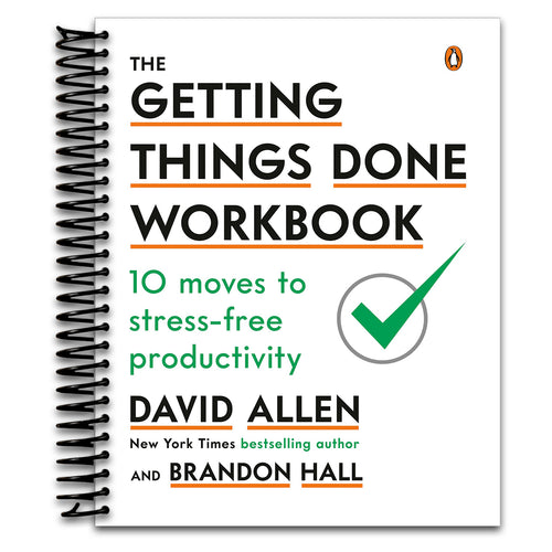 The Getting Things Done Workbook: 10 Moves to Stress-Free Productivity   (Spiral bound)