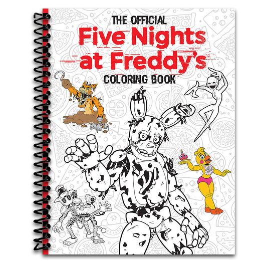 Five Nights at Freddy's Official Coloring Book: An AFK Book   (Spiral bound)