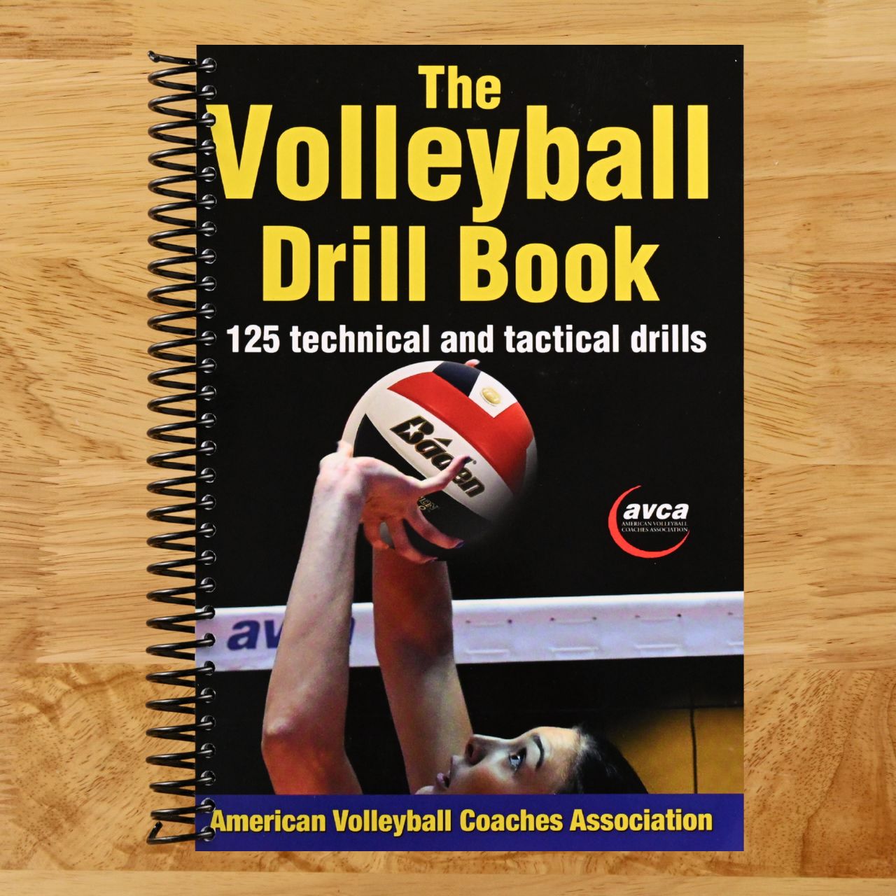 The Volleyball Drill Book (Spiral bound) Happy Coil spiral bound book