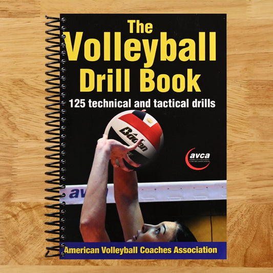 The Volleyball Drill Book (Spiral bound) Happy Coil spiral bound book