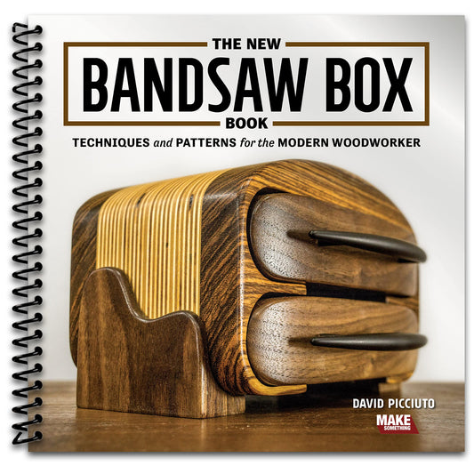 The New Bandsaw Box Book: Techniques & Patterns for the Modern Woodworker   (Spiral bound)