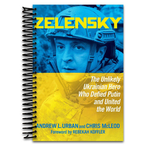Zelensky: The Unlikely Ukrainian Hero Who Defied Putin and United the World (Spiral bound) Happy Coil spiral bound book