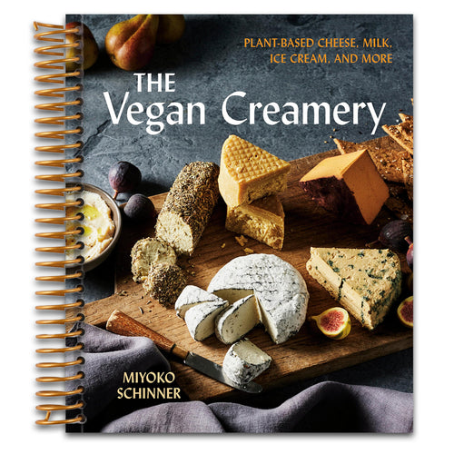 The Vegan Creamery: Plant-Based Cheese, Milk, Ice Cream, and More (A Cookbook) (Spiral bound) Happy Coil spiral bound book