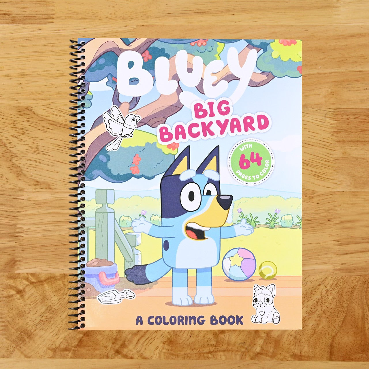Bluey: Big Backyard: A Coloring Book