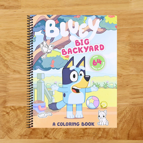 Bluey: Big Backyard: A Coloring Book