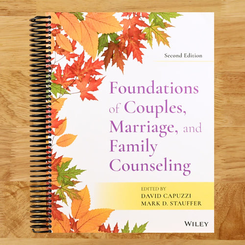 Foundations of Couples, Marriage, and Family Counseling (Spiral bound) Happy Coil spiral bound book