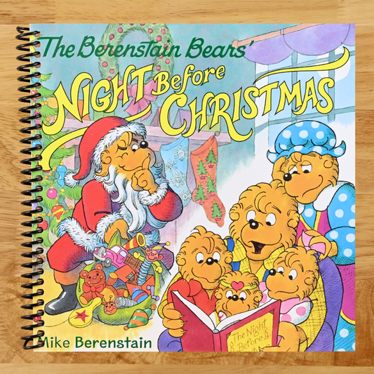The Berenstain Bears' Night Before Christmas: A Christmas Holiday Book for Kids   (Spiral bound)