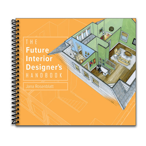 The Future Interior Designer's Handbook (Spiral bound) Happy Coil spiral bound book