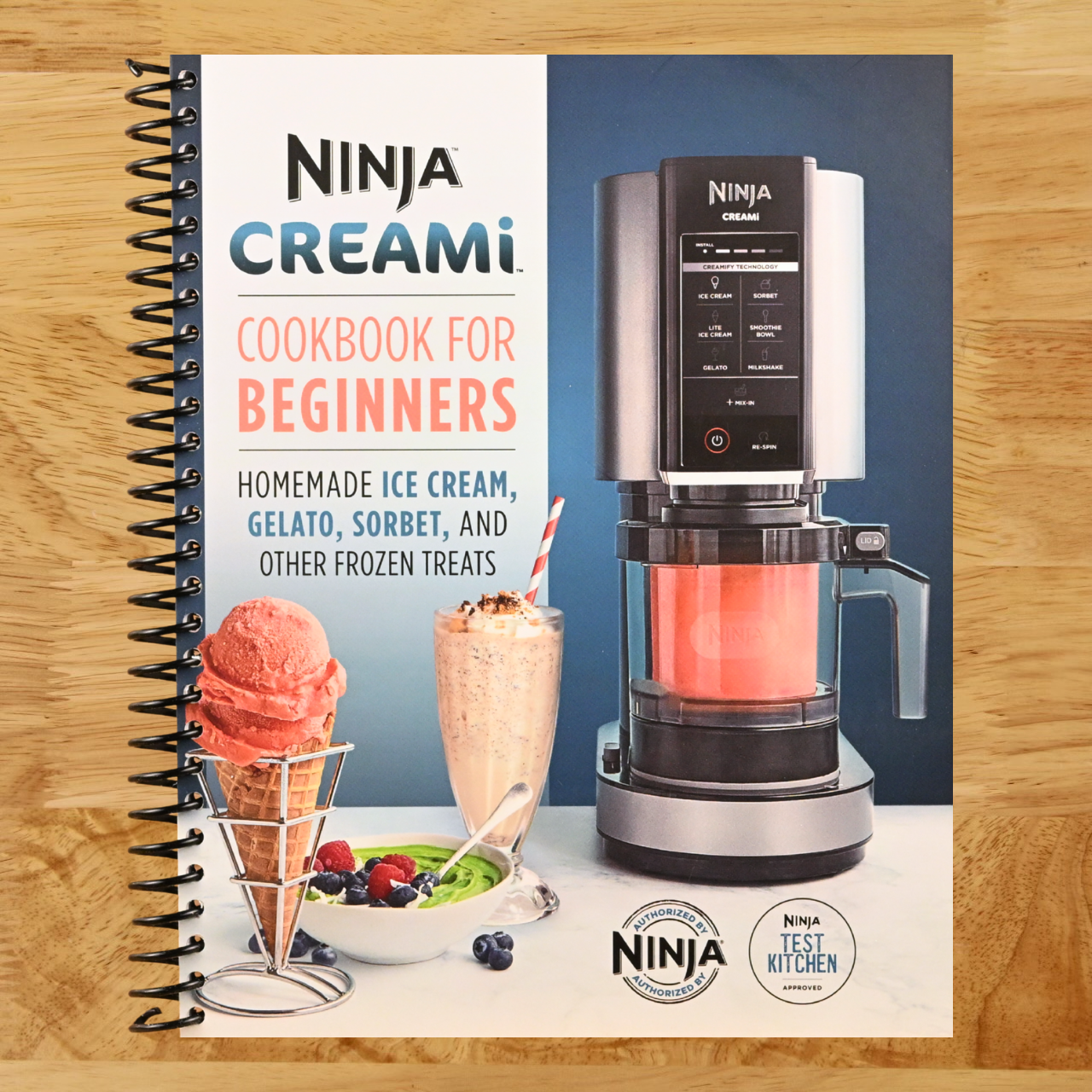 Ninja CREAMi Cookbook for Beginners: Homemade Ice Cream, Gelato, Sorbet, and Other Frozen Treats