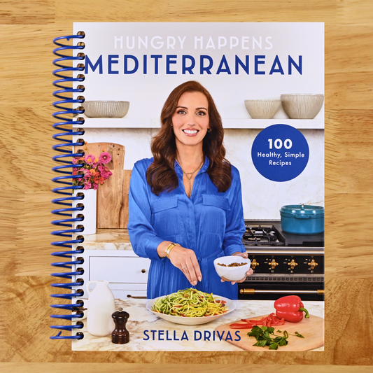 Hungry Happens: Mediterranean: 100 Healthy, Simple Recipes: A Cookbook   (Spiral bound)