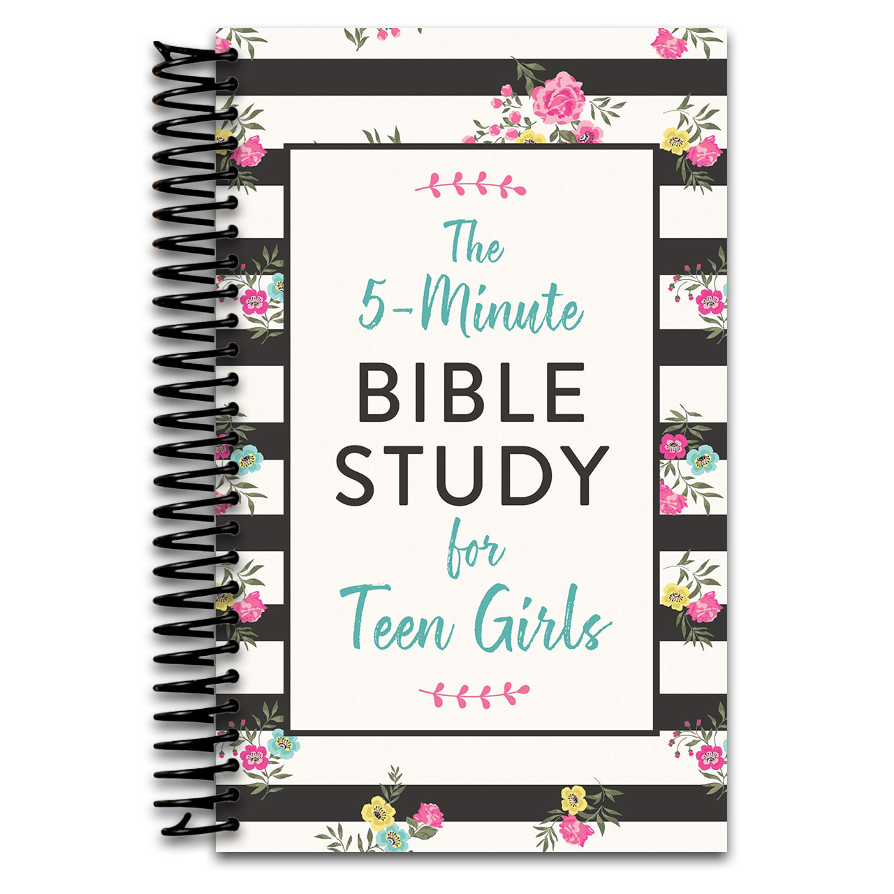 The 5-minute Bible Study for Teen Girls (Spiral bound) Happy Coil spiral bound book