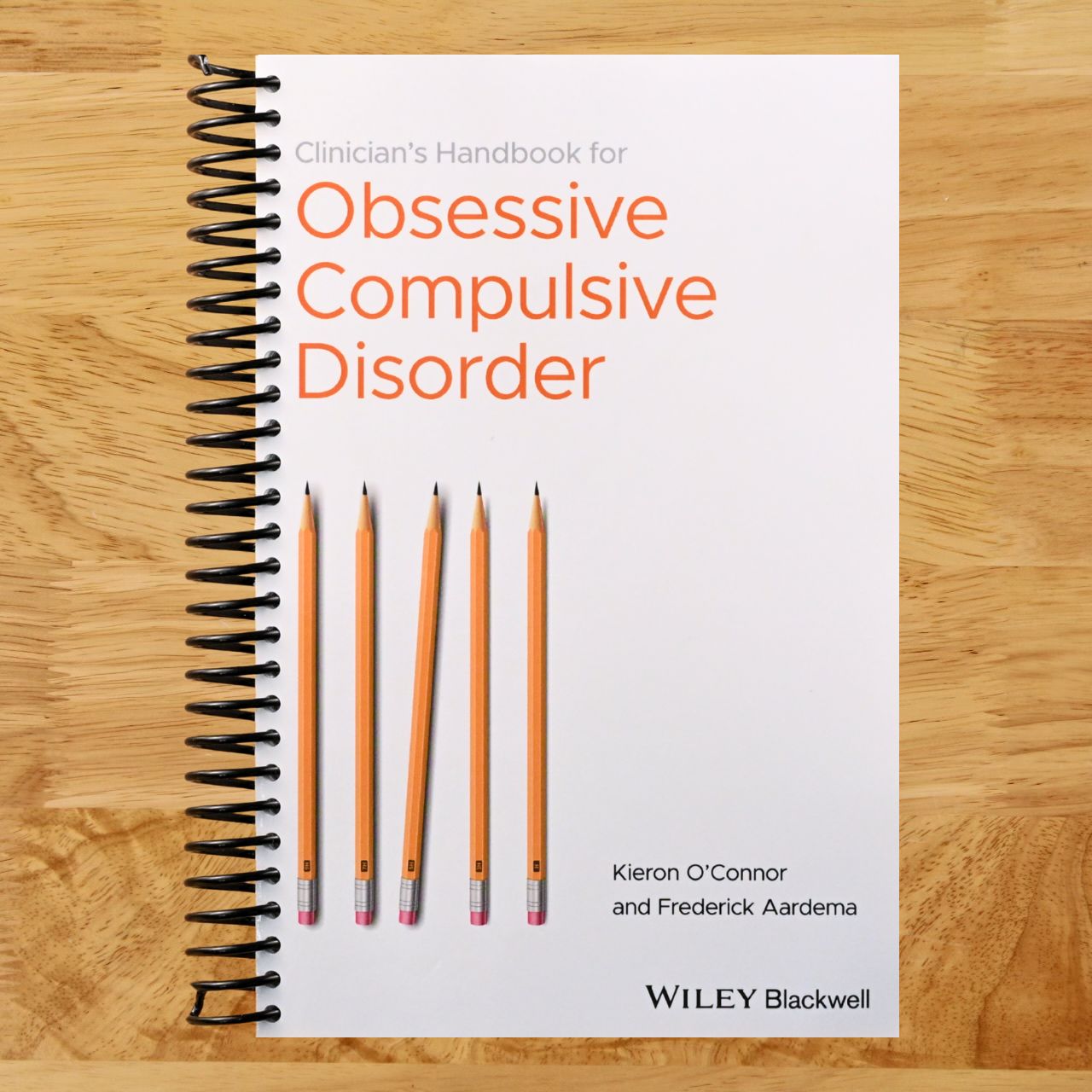 Clinician's Handbook for Obsessive Compulsive Disorder: Inference-Based Therapy (Spiral bound) Happy Coil spiral bound book