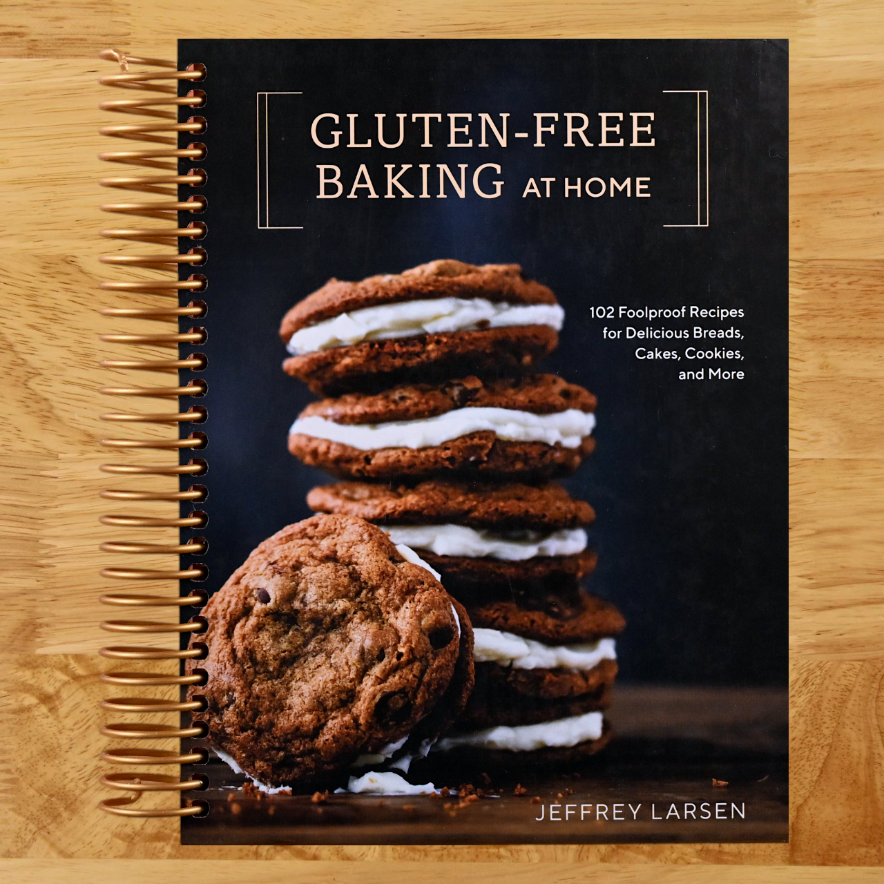 Gluten-Free Baking At Home: 102 Foolproof Recipes for Delicious Breads, Cakes, Cookies, and More (Spiral bound) Happy Coil spiral bound book