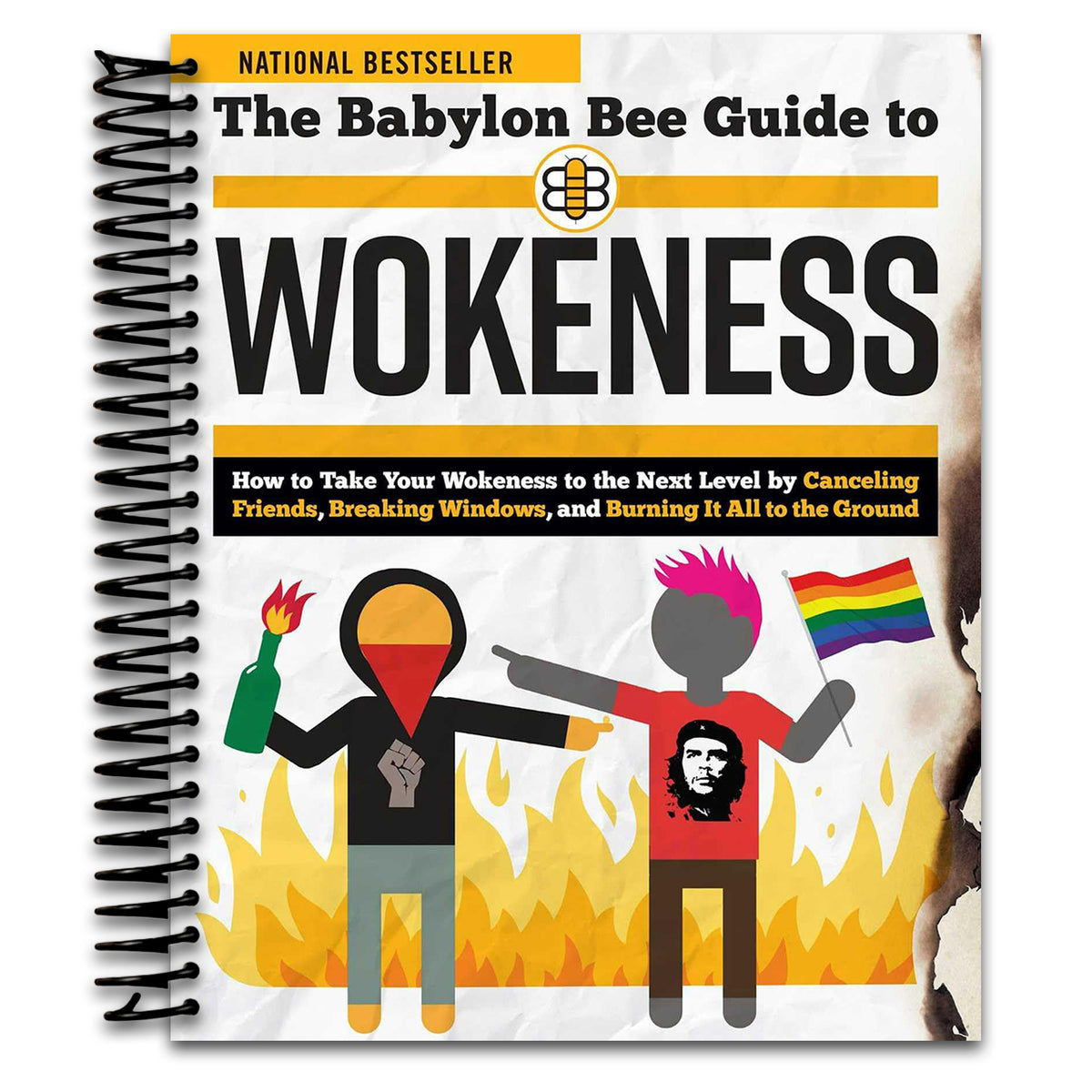 The Babylon Bee Guide to Wokeness (Spiral bound) Happy Coil spiral bound book