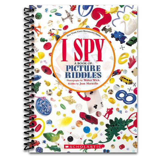 I Spy: A Book of Picture Riddles   (Spiral bound)