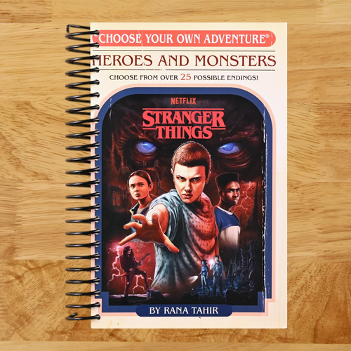 Stranger Things: Heroes and Monsters (Choose Your Own Adventure) (Stranger Things: Choose Your Own Adventure)   (Spiral bound)
