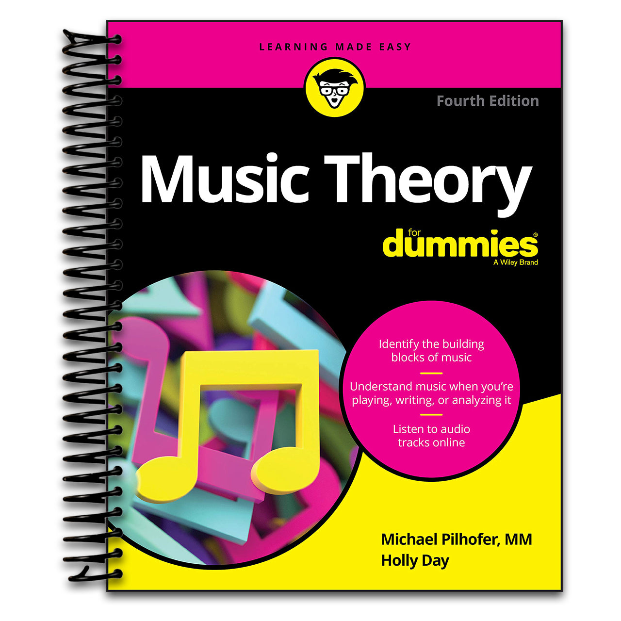 Music Theory For Dummies (Spiral bound) Happy Coil spiral bound book