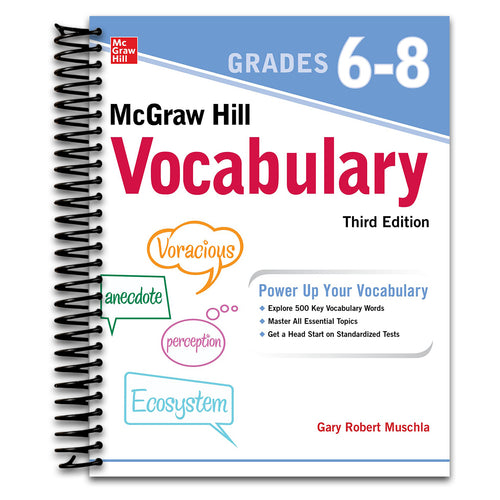 McGraw Hill Vocabulary Grades 6-8, Third Edition