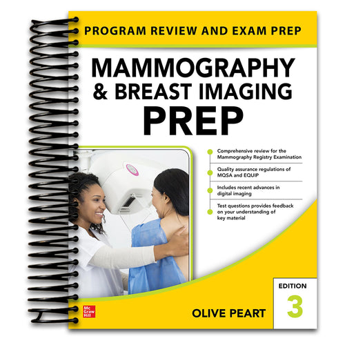 Mammography and Breast Imaging PREP: Program Review and Exam Prep, Third Edition (Spiral bound) Happy Coil spiral bound book