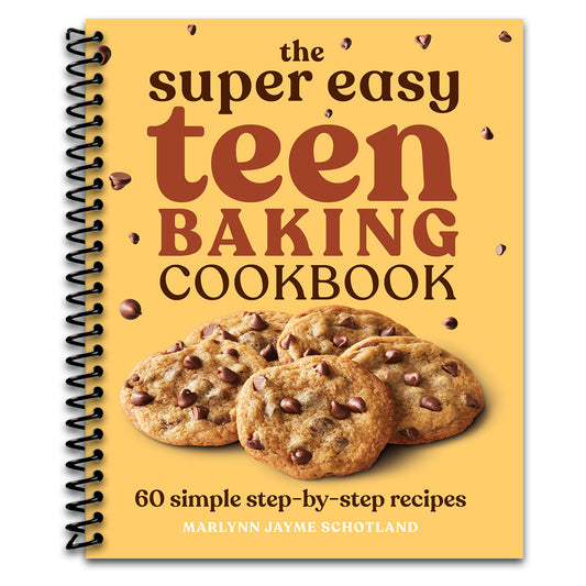 The Super Easy Teen Baking Cookbook: 60 Simple Step-by-Step Recipes (Super Easy Teen Cookbooks)   (Spiral bound)