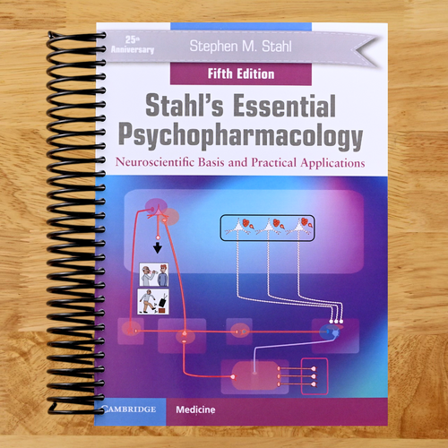 Stahl's Essential Psychopharmacology: Neuroscientific Basis and Practical Applications (Spiral bound) Happy Coil spiral bound book