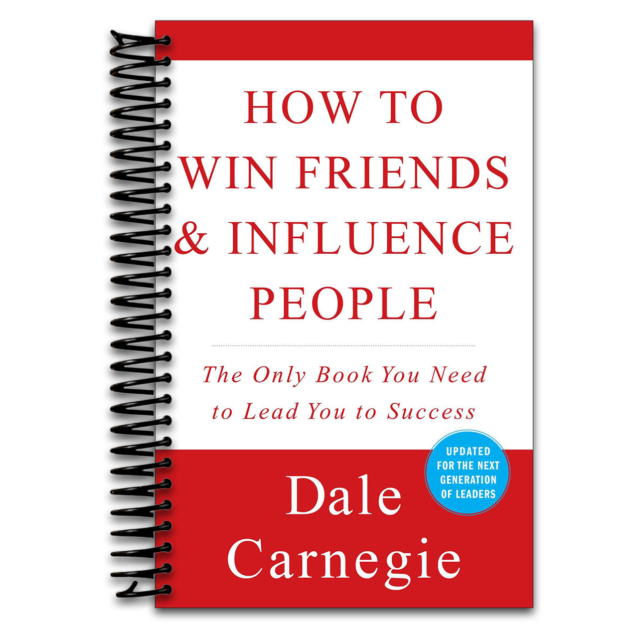 How to Win Friends and Influence People (Spiral bound) Happy Coil spiral bound book