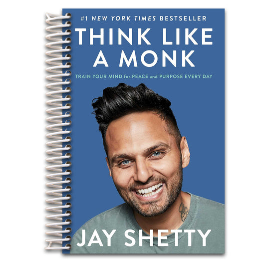 Think Like a Monk: Train Your Mind for Peace and Purpose Every Day   (Spiral bound)
