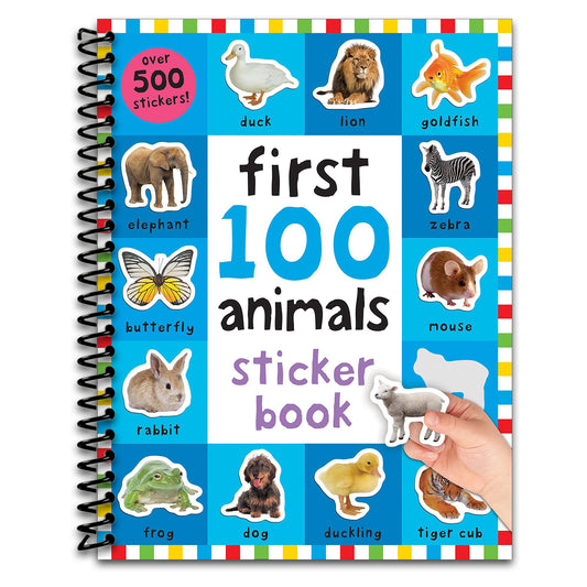 First 100 Stickers: Animals: Over 500 Stickers