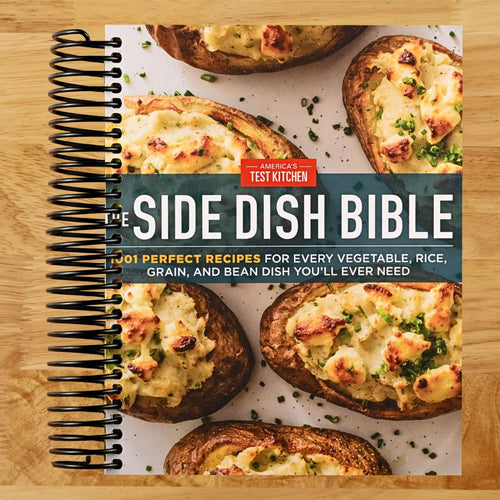 The Side Dish Bible: 1001 Perfect Recipes for Every Vegetable, Rice, Grain, and Bean Dish You Will Ever Need (Spiral bound) Happy Coil spiral bound book