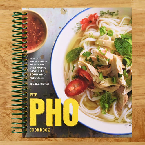 The Pho Cookbook: Easy to Adventurous Recipes for Vietnam's Favorite Soup and Noodles (Spiral bound) Happy Coil spiral bound book