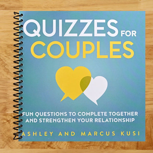 Quizzes for Couples: Fun Questions to Complete Together and Strengthen Your Relationship (Activity Books for Couples Series) (Spiral bound) Happy Coil spiral bound book