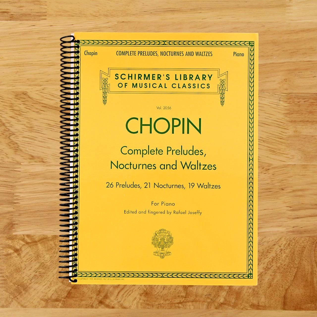 Complete Preludes, Nocturnes & Waltzes: 26 Preludes, 21 Nocturnes, 19 Waltzes for Piano (Schirmer's Library of Musical Classics)