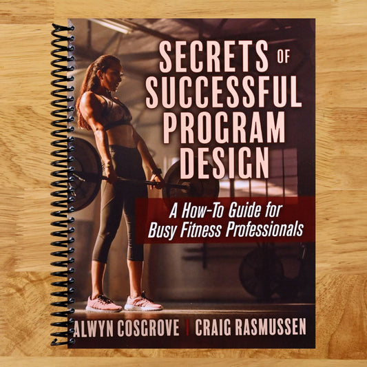 Secrets of Successful Program Design: A How-To Guide for Busy Fitness Professionals (Spiral bound) Happy Coil spiral bound book