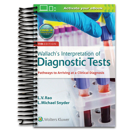 Wallach's Interpretation of Diagnostic Tests   (Spiral bound)