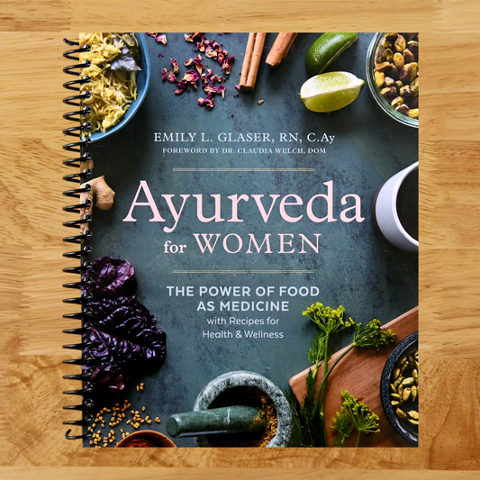 Ayurveda for Women: The Power of Food as Medicine with Recipes for Health and Wellness (Spiral bound) Happy Coil spiral bound book