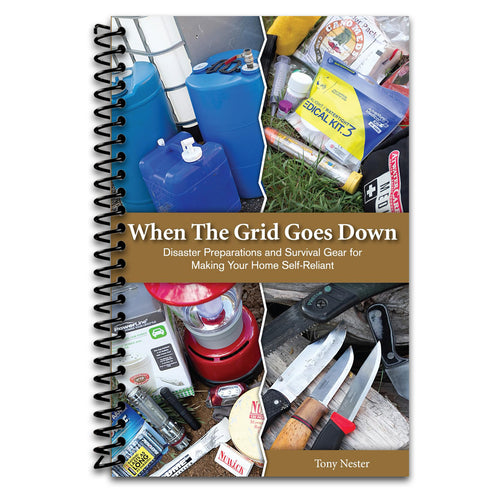 When the Grid Goes Down: Disaster Preparations and Survival Gear For Making Your Home Self-Reliant   (Spiral bound)