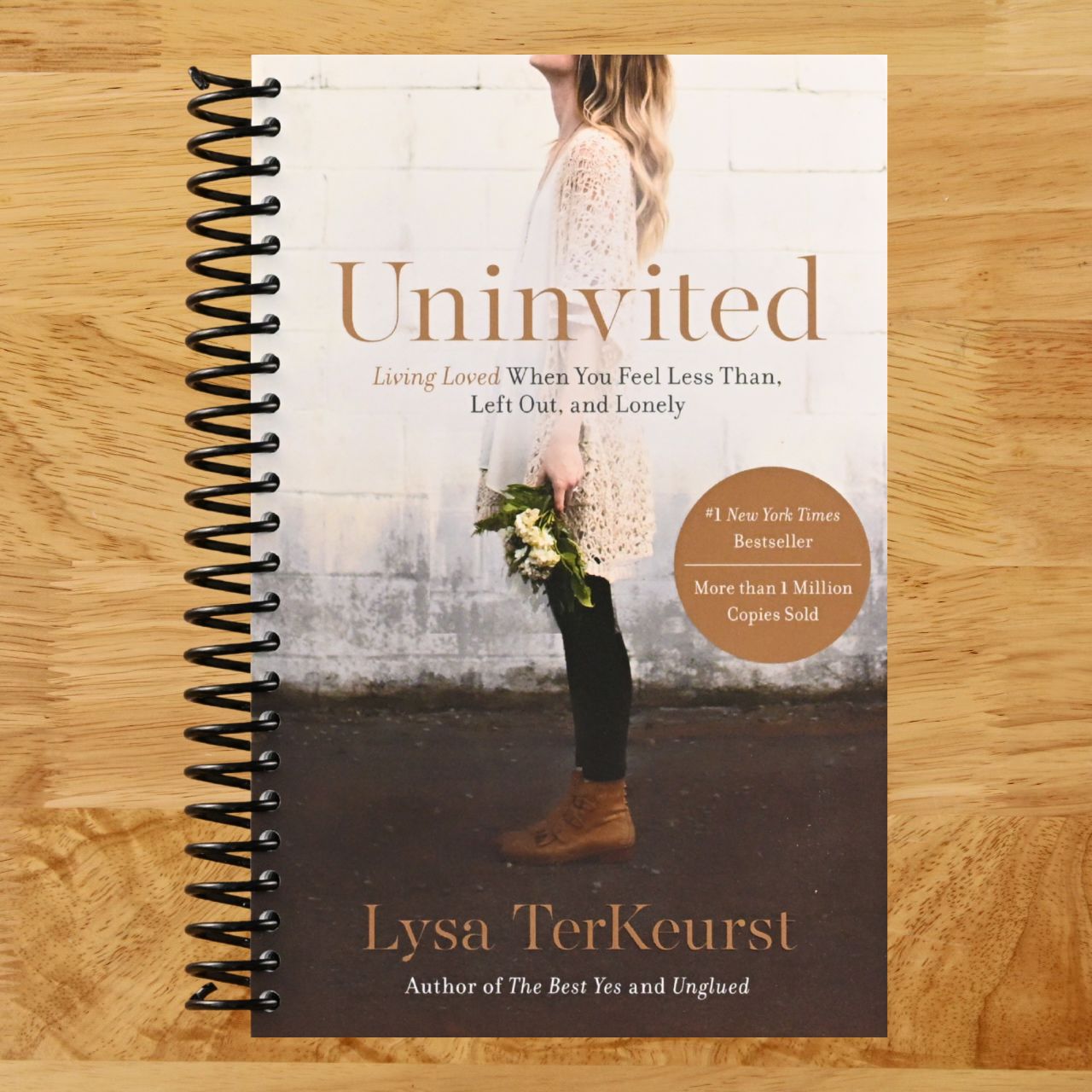 Uninvited: Living Loved When You Feel Less Than, Left Out, and Lonely (Spiral bound) Happy Coil spiral bound book